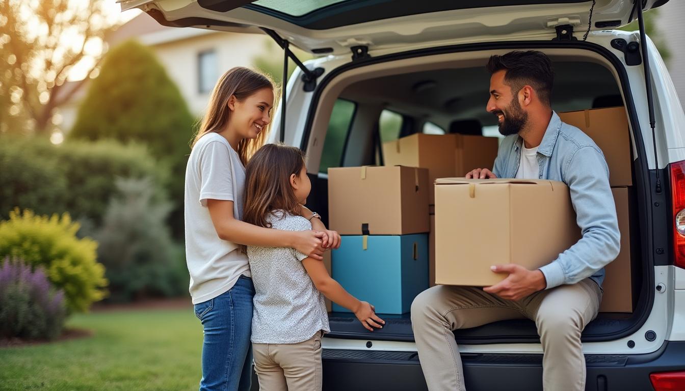 Quelles sont les étapes pour bien charger le véhicule lors d'un déménagement en auto ?