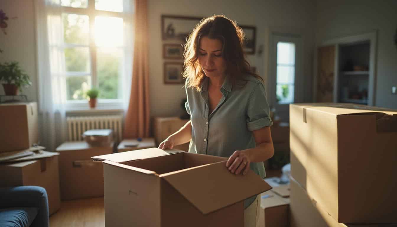 Illustration: Comprendre la signification générale du rêve de déménagement