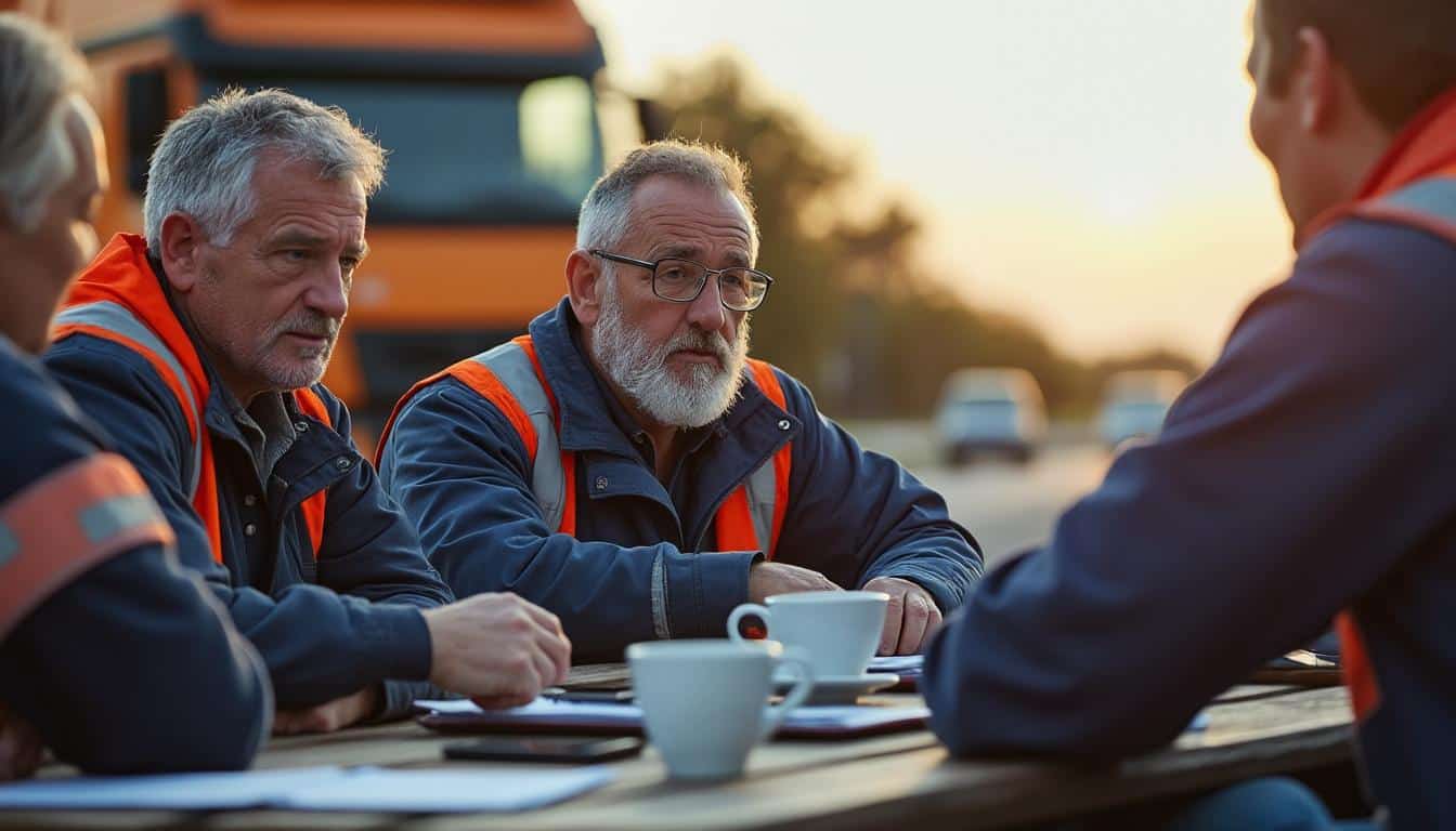 Illustration: Comprendre le cadre juridique et social encadrant le transport routier