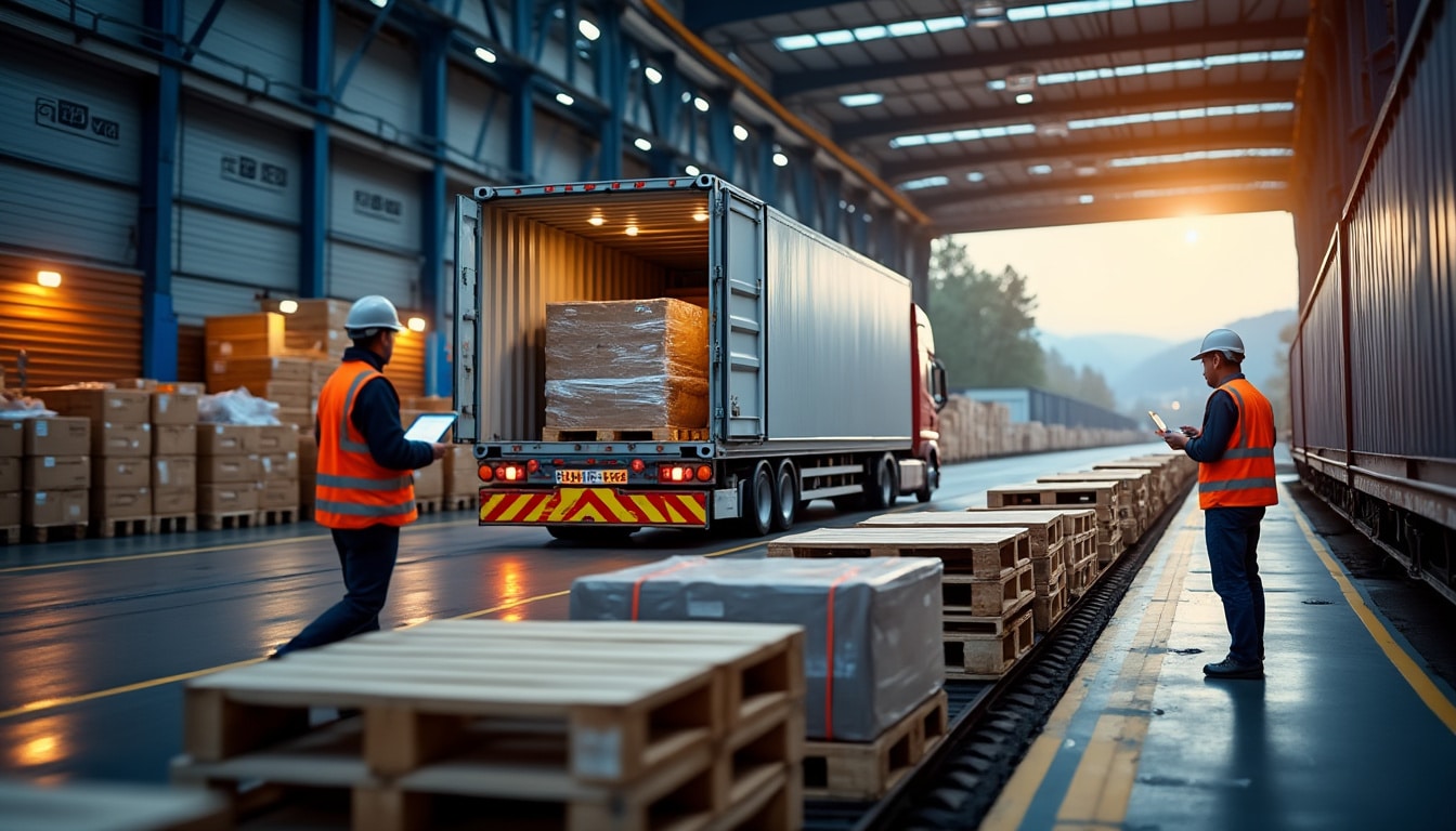 Illustration: Comprendre la notion et les multiples facettes du transport du fret