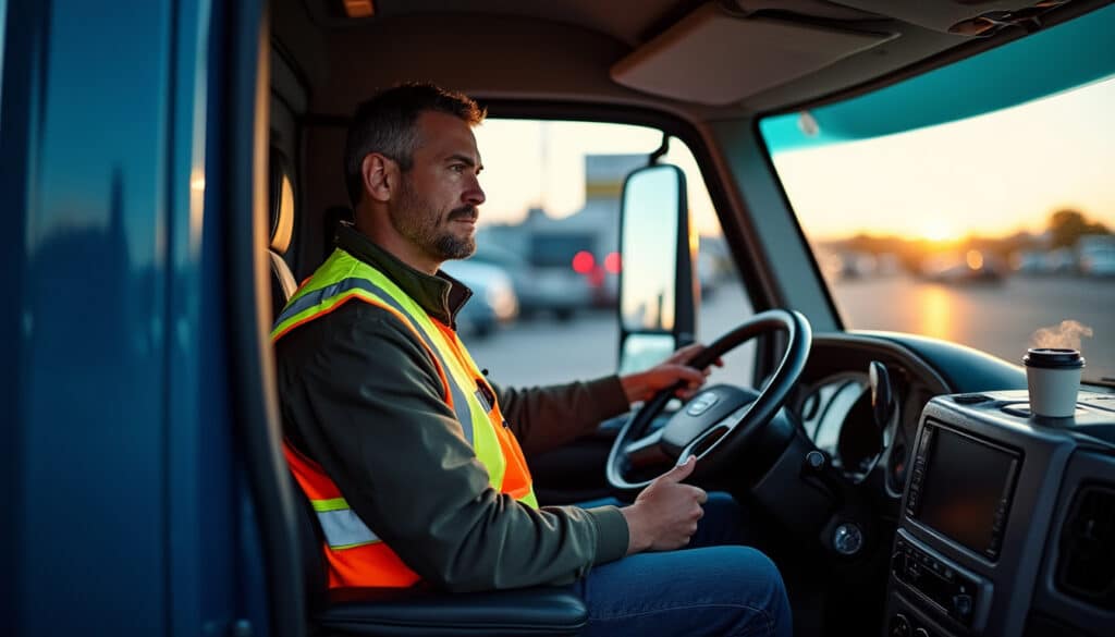 Amplitude du chauffeur routier au départ avant 5h : règles et conseils