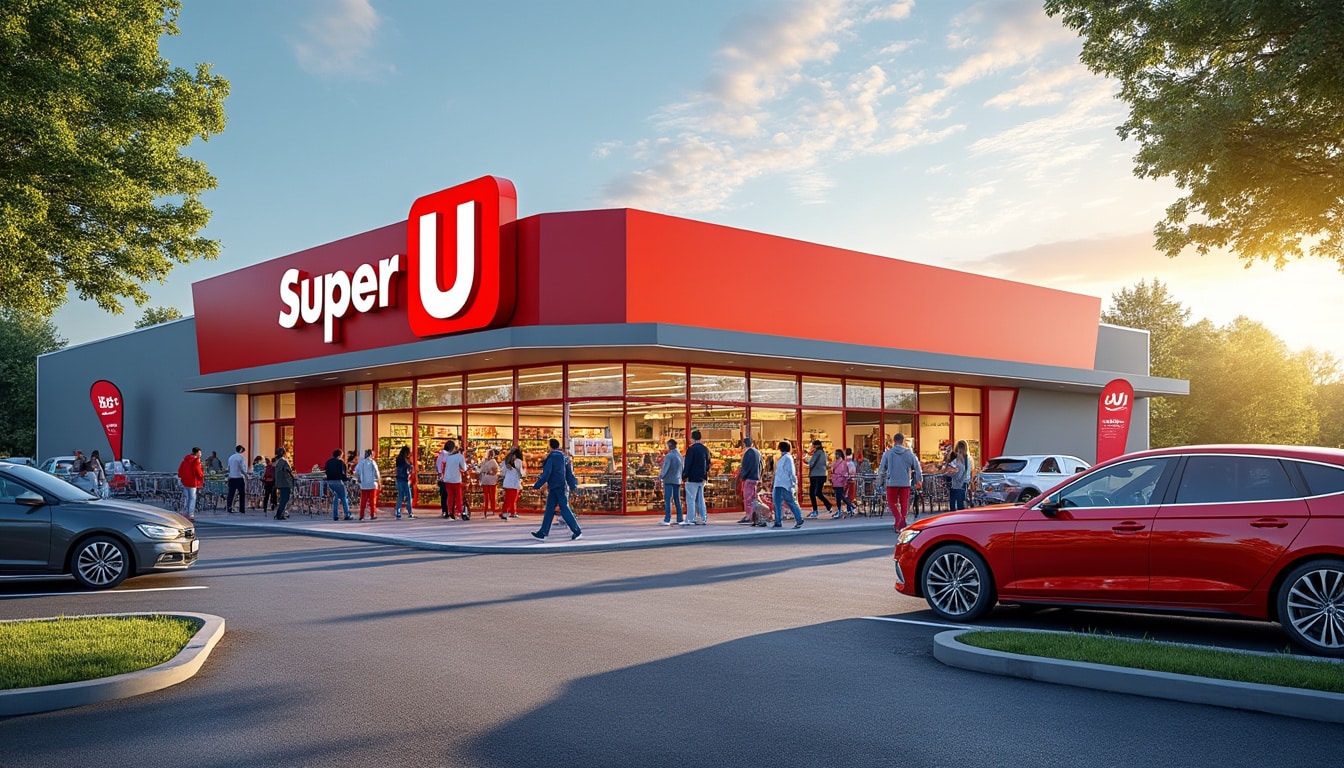 Illustration: Super U, une enseigne incontournable de la grande distribution en France