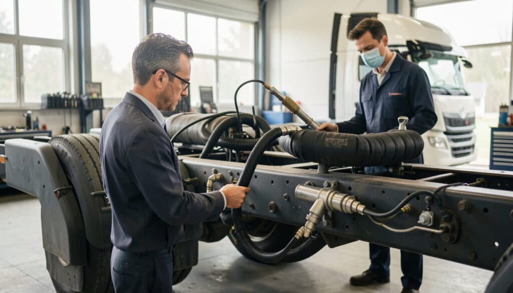 Coussin d’air de camion : rôle, usure et entretien