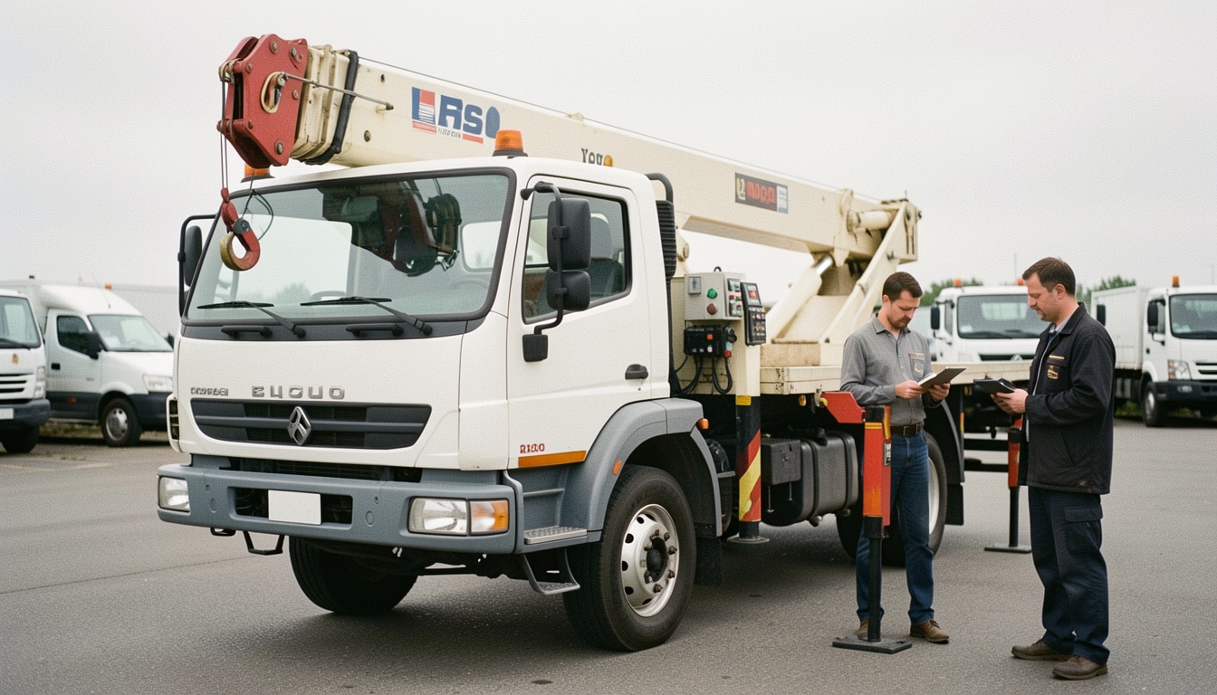 Camion grue d’occasion : bien choisir selon vos besoins