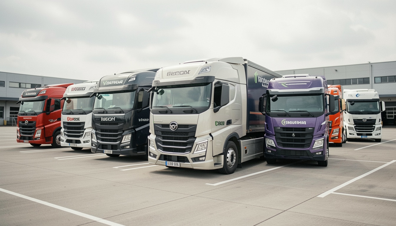 Marques de camions : comparatif des références clés