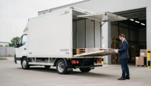 Poids maximal du hayon d’un camion 20 m³